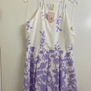 Pink Owl halter dress XL